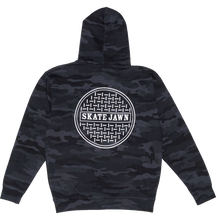 Load image into Gallery viewer, Sewer Cap Hoodie - Black Camo
