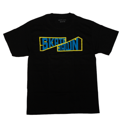 Block Letter Tee - Black