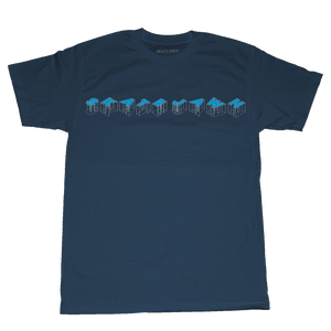 Blueprint Tee - Navy