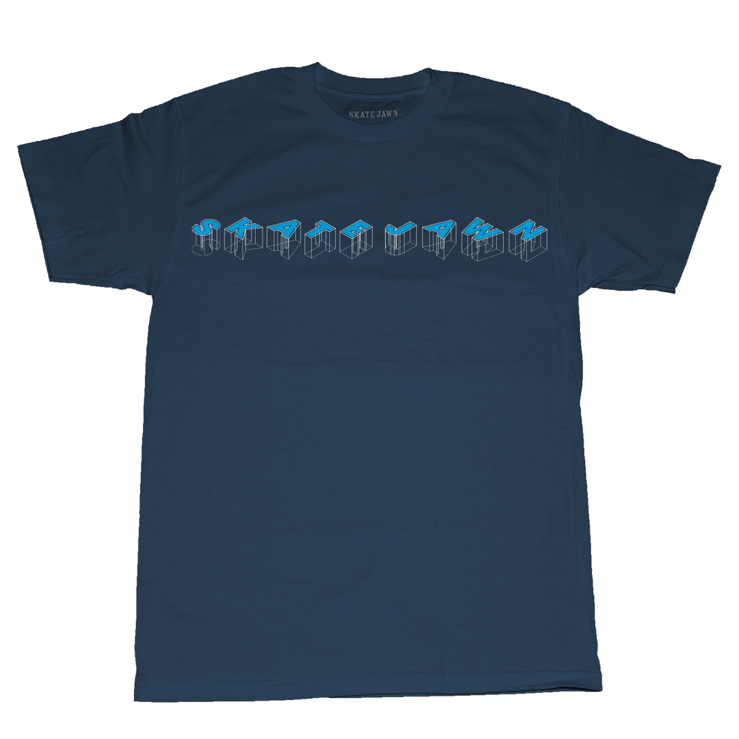 Blueprint Tee - Navy