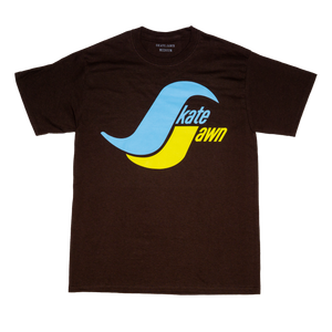 Wave Tee - Brown