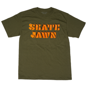 Bubble Jawn Tee - Olive Drab