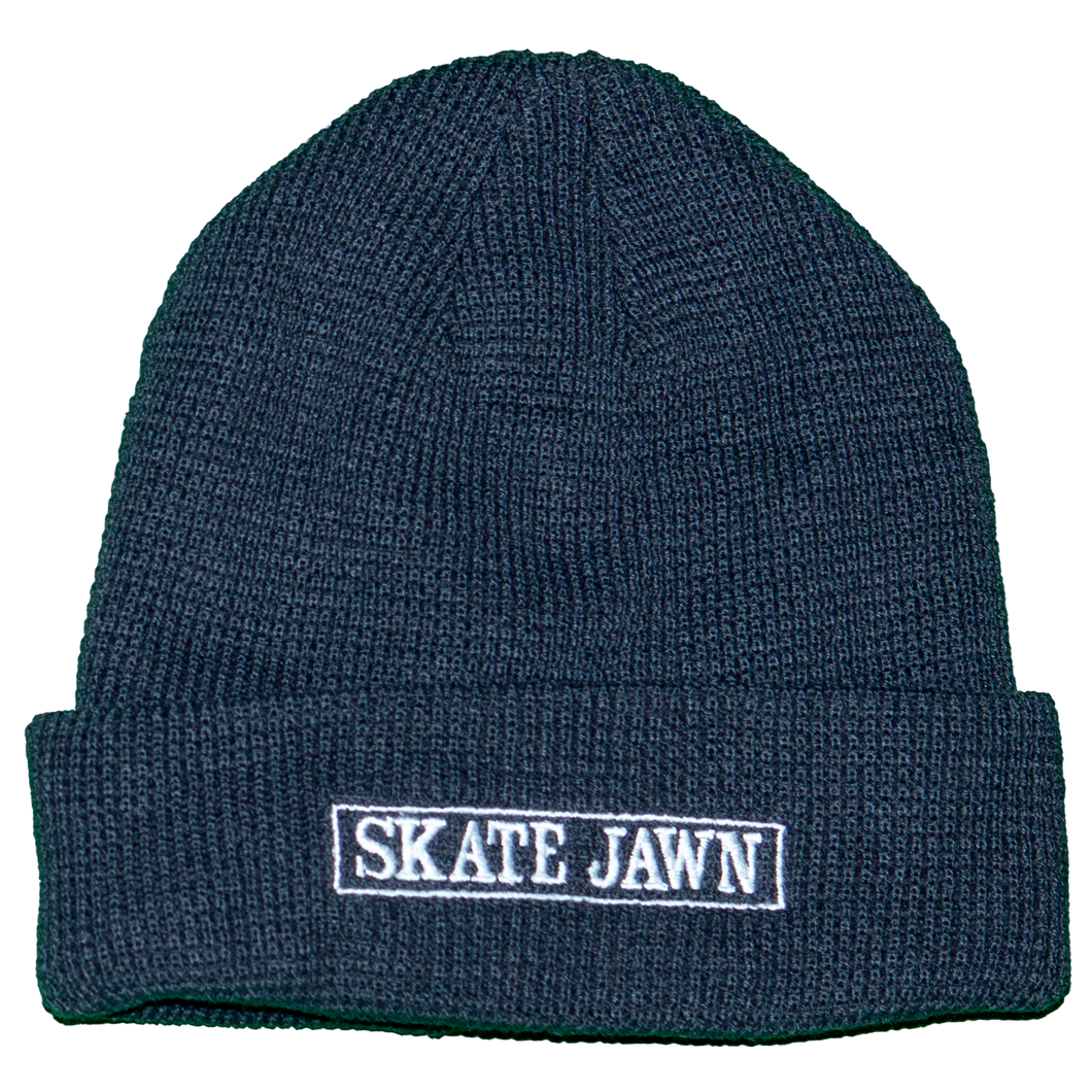 Cover Box Thermal Knit Beanie - Grey