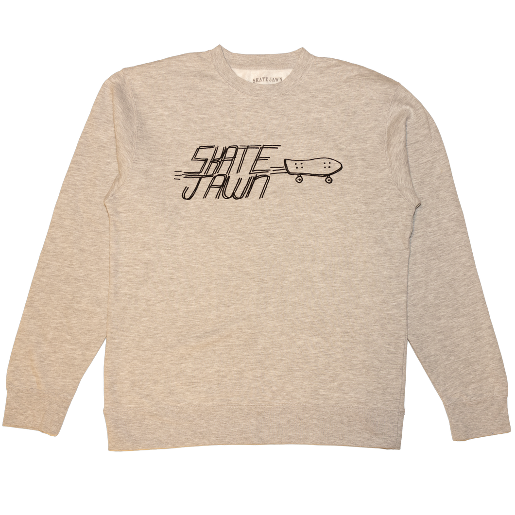 Cruiser Crewneck - Heather Grey