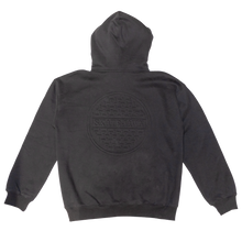 Load image into Gallery viewer, Embossed Sewer Cap Hoodie - Black