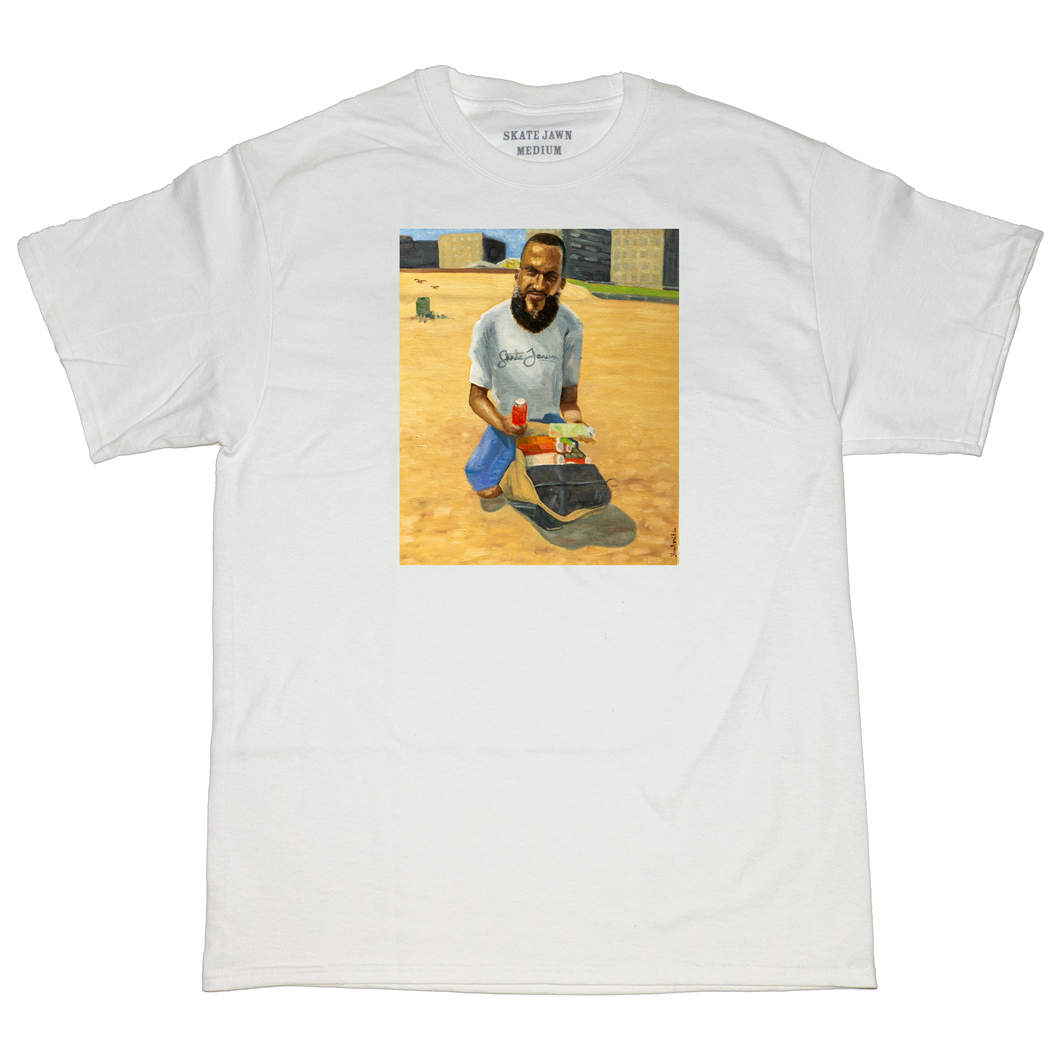 Nutcracker Tee by Lee Smith- White
