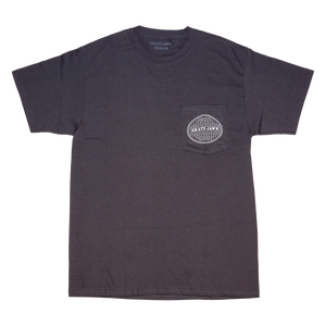 Sewer Cap Pocket Tee - Charcoal