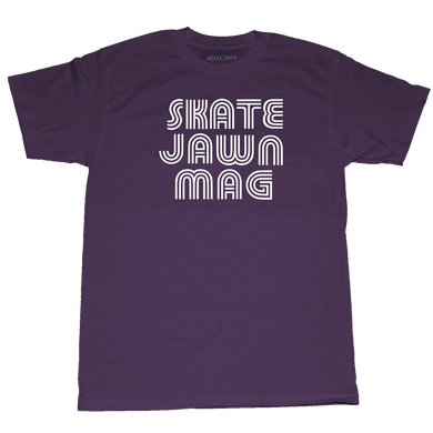 Stripe Tee - Purple